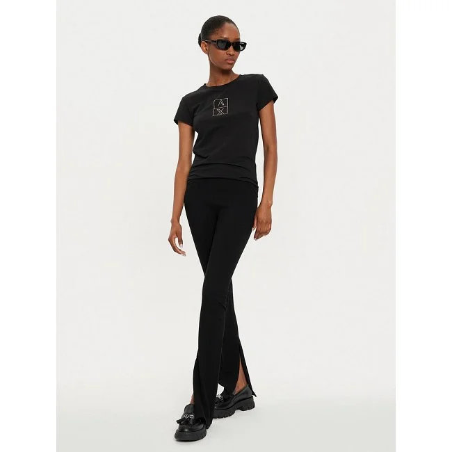 Camiseta Armani Exchange Mujer Negra