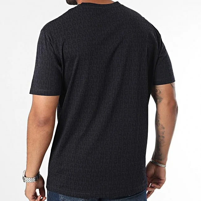 Camiseta Armani Exchange Negra Hombre