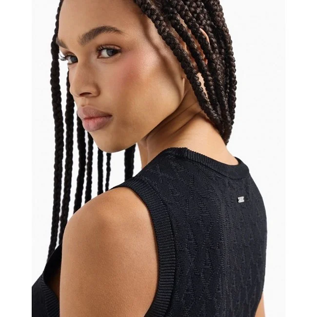 Vestido Armani Exchange Negro Mujer