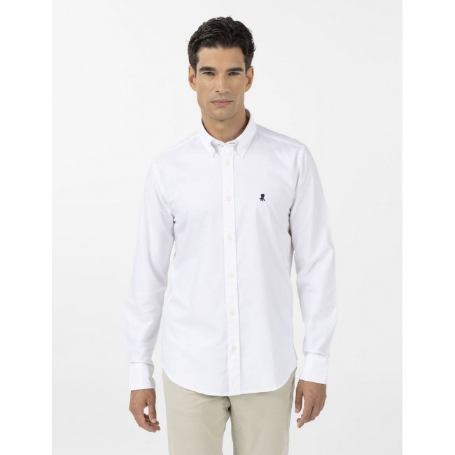 Camisa El Pulpo Hombre blanca