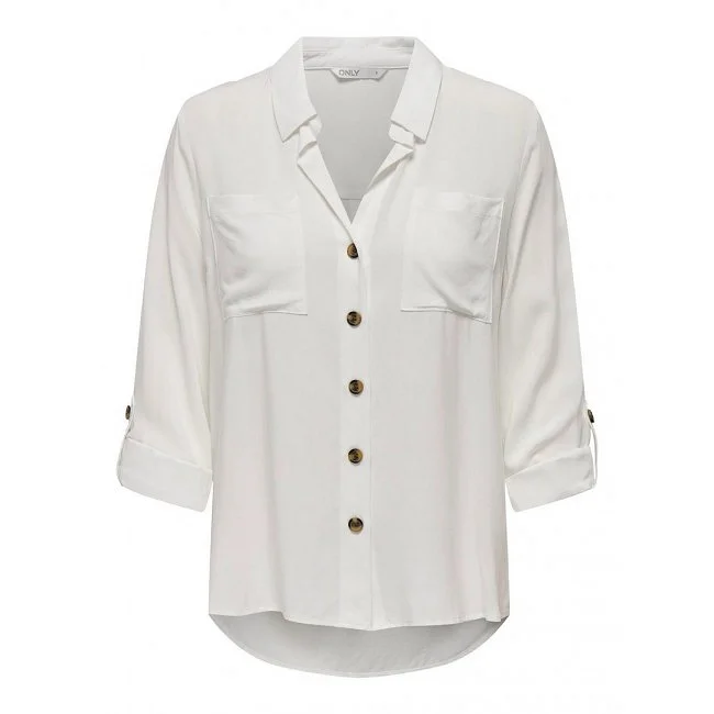 Camisa ONLY Blanca Mujer