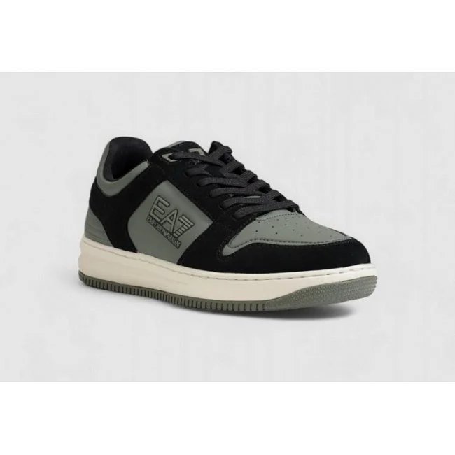 Zapatillas Armani Negras y Grises Hombre