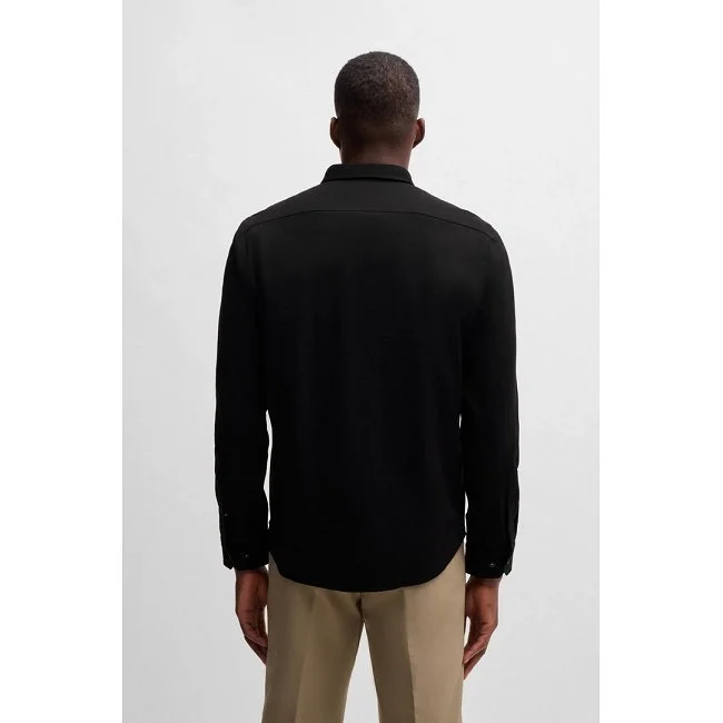 Camisa Boss Hombre Negra