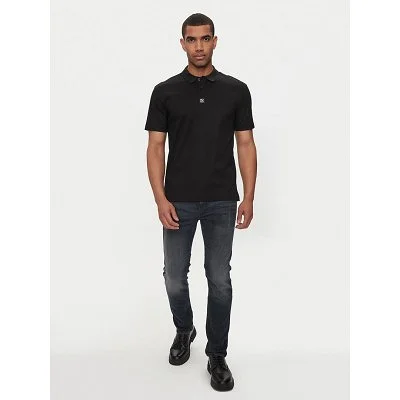 Polo Hugo Hombre Negro 2