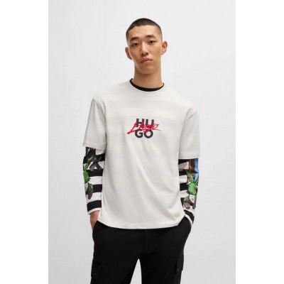 Camiseta Hugo Hombre Blanca 2