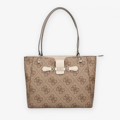 Bolso Guess Mujer Marrón...