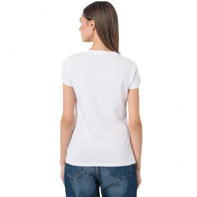 Camiseta Armani Exchange Blanca Mujer