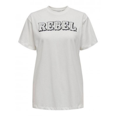 Camiseta Only Blanca Logo... 2