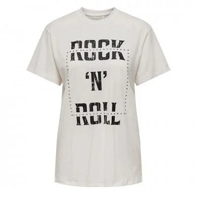 Camiseta Only Blanca Mujer...