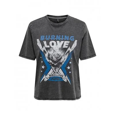 Camiseta Only Negra...