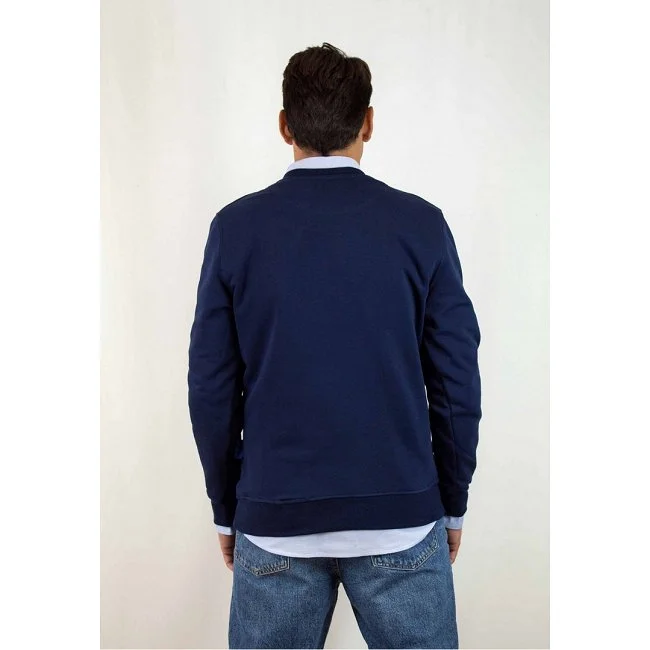 Sudadera Patadegallo Azul Hombre