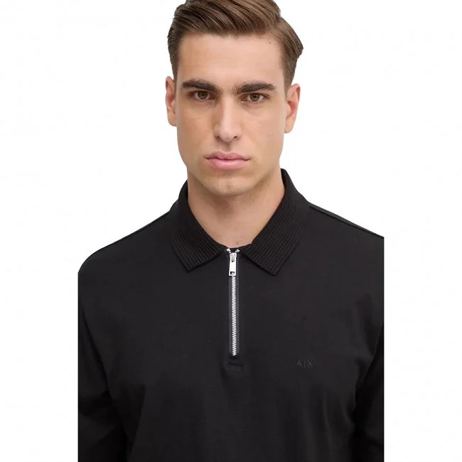 Polo Armani Exchange Negro Hombre