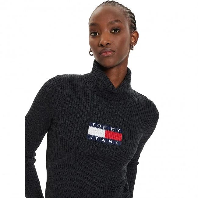Jersey Tommy Hilfiger Negro Mujer