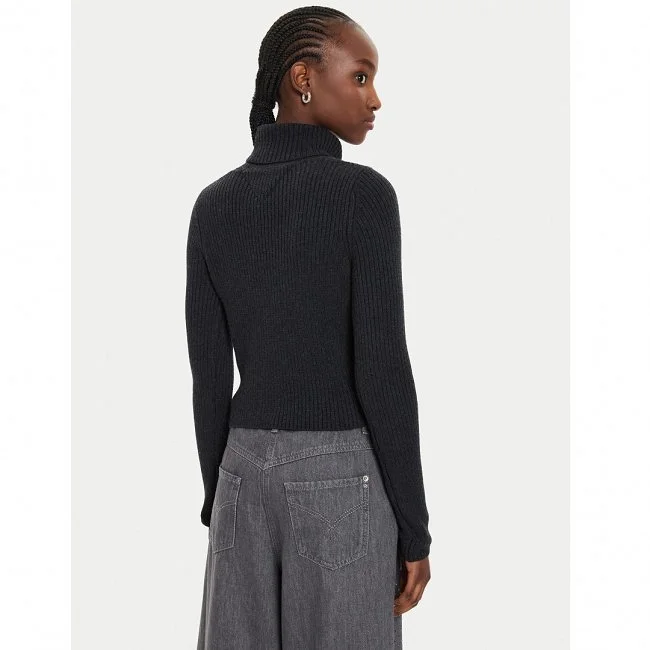 Jersey Tommy Hilfiger Negro Mujer