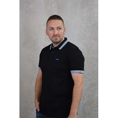 Polo Boss Hombre Negro 2