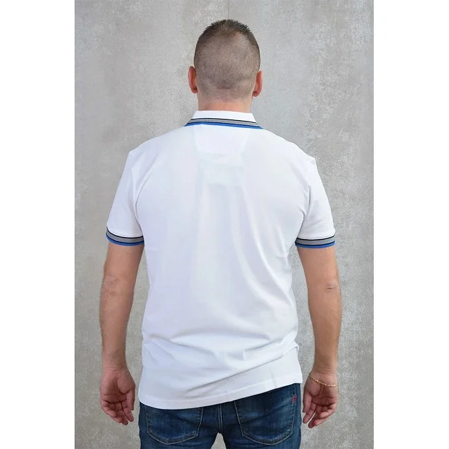 Polo Boss Hombre Blanco
