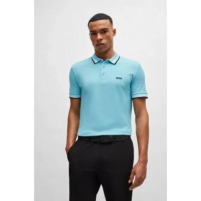 Polo Boss Hombre Turquesa 2