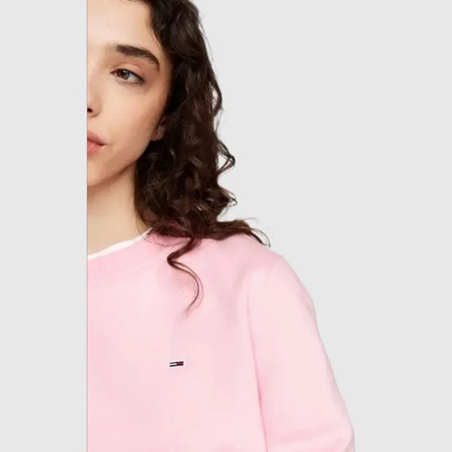 Sudadera Tommy Hilfiger Rosa Mujer