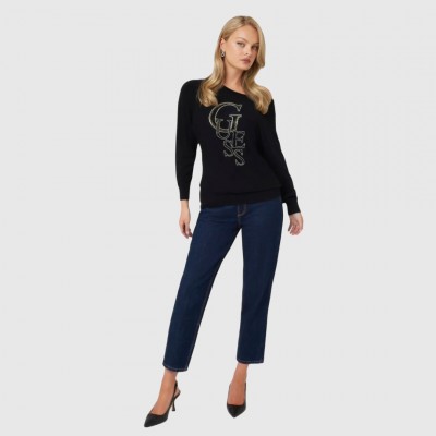 Jersey Guess Negro Logo... 2