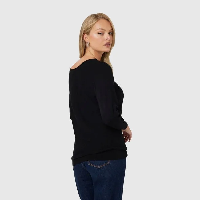 Jersey Guess Negro Mujer Jersey Guess Negro Mujer