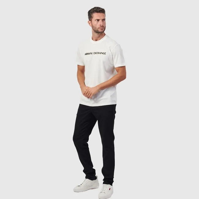 Camiseta Armani Exchange Blanca Hombre