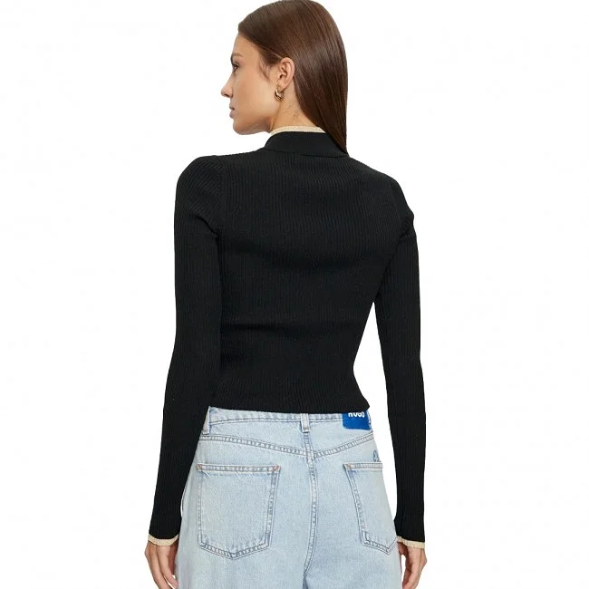 Jersey Tommy Hilfiger Negro Mujer