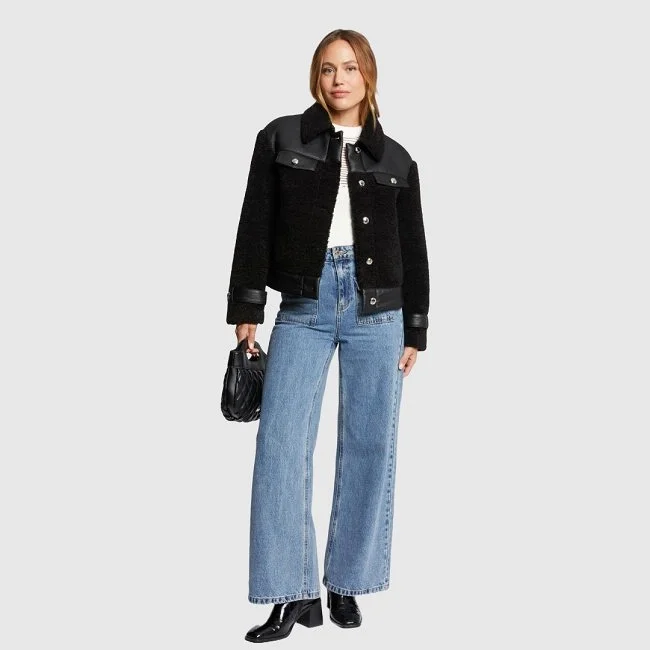 Chaqueta Morgan Negra Mujer