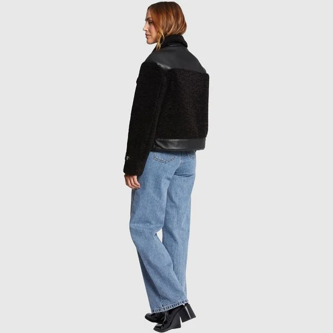 Chaqueta Morgan Negra Mujer