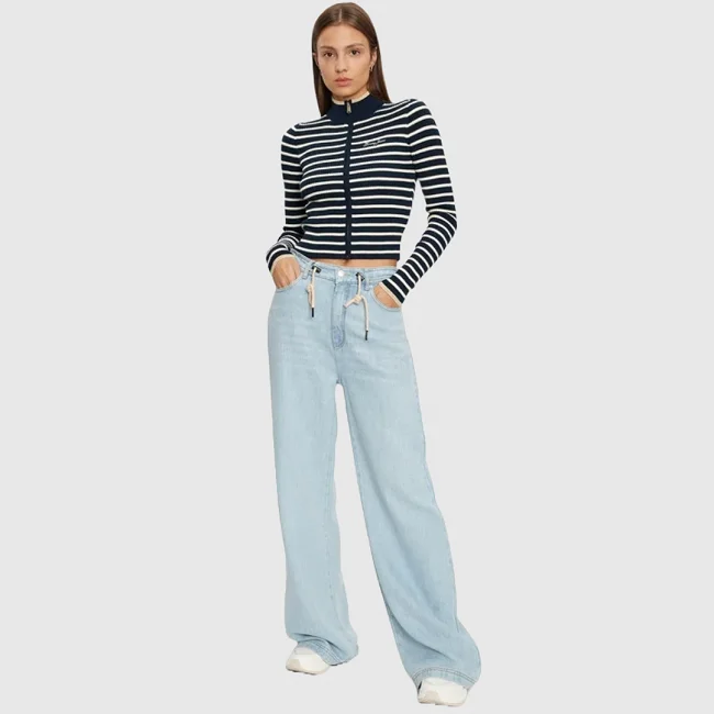 Jersey Tommy Hilfiger Rayas Blancas y...