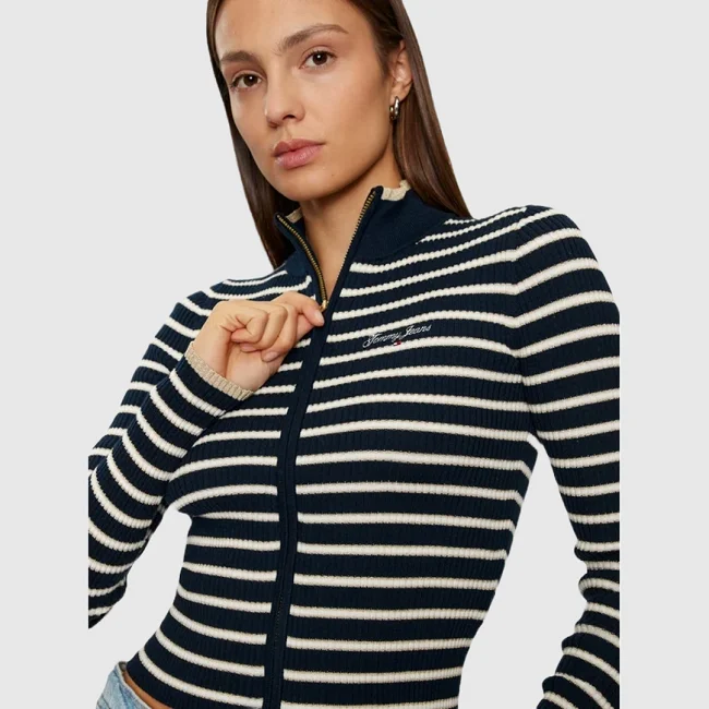 Jersey Tommy Hilfiger Rayas Blancas y...