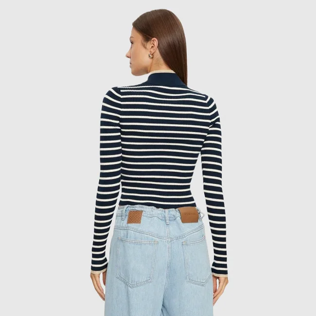 Jersey Tommy Hilfiger Rayas Blancas y...