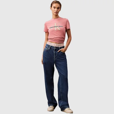 Camiseta Calvin Klein Rosa... 2