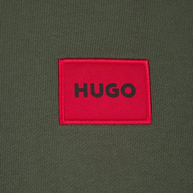 Sudadera Hugo Verde Kaki Hombre