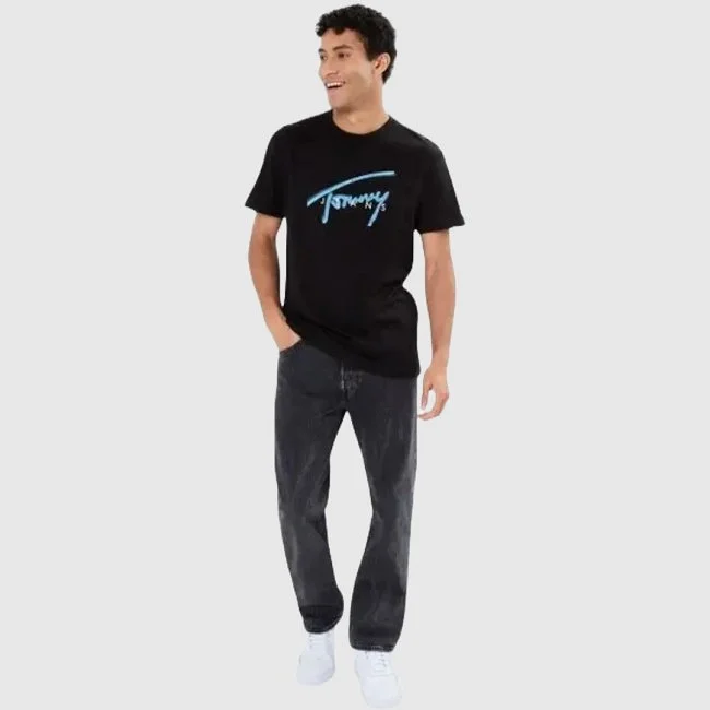Camiseta Tommy Hilfiger Negra Hombre