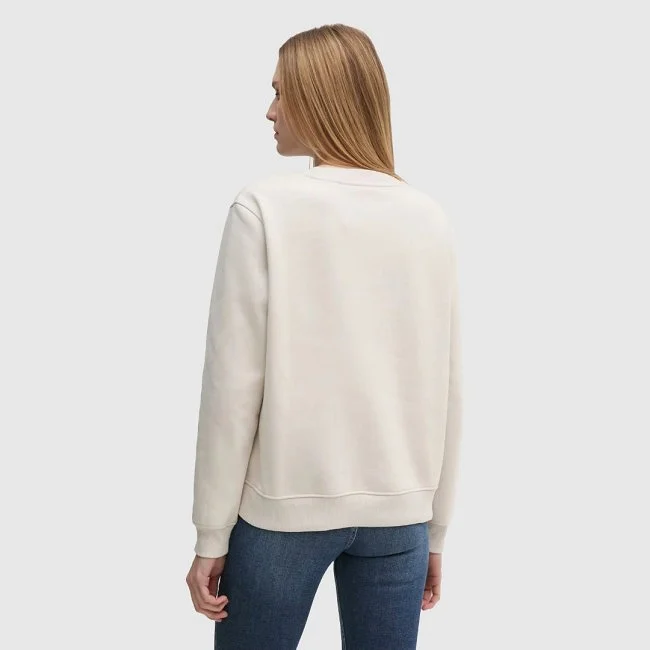 Sudadera Calvin Klein Beige Mujer