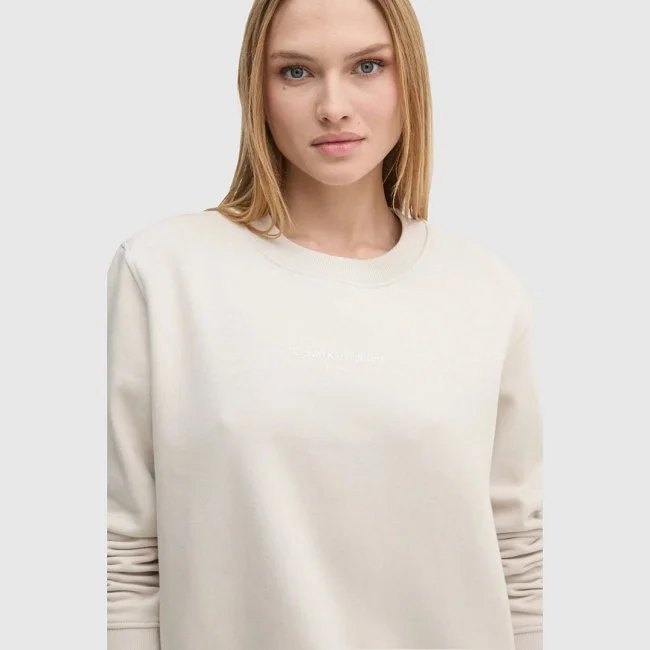 Sudadera Calvin Klein Beige Mujer