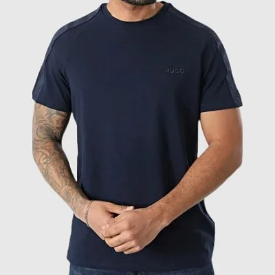 Camiseta Hugo Azul Marino...