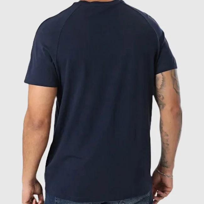 Camiseta Hugo Azul Marino Hombre Camiseta Hugo Azul Marino Hombre
