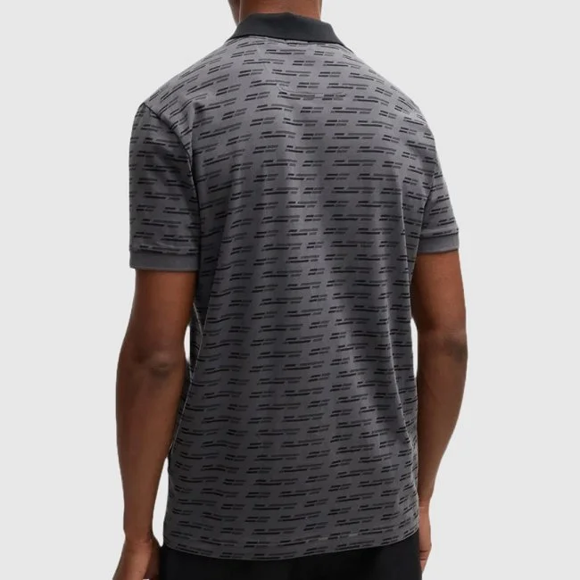 Polo Boss Gris Hombre