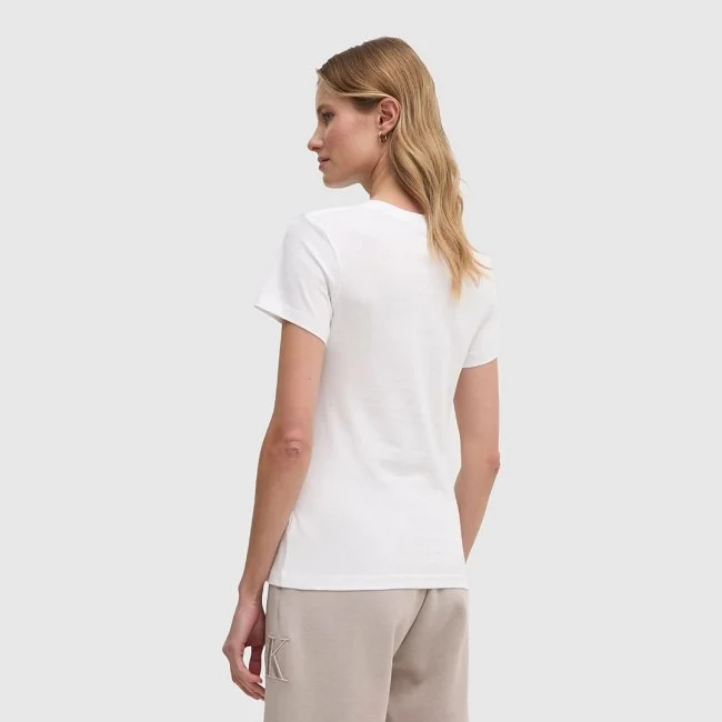 Camiseta Calvin Klein Blanca Mujer Camiseta Calvin Klein Blanca Mujer