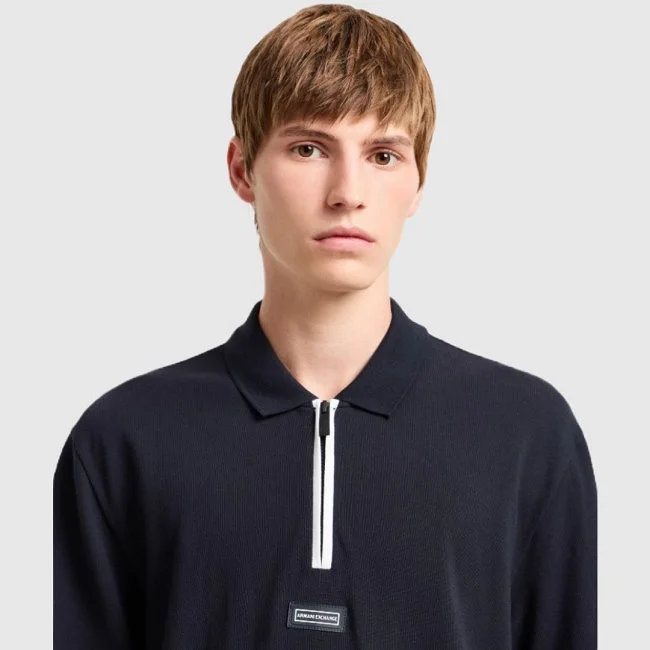 Polo Armani Exchange Azul marino...