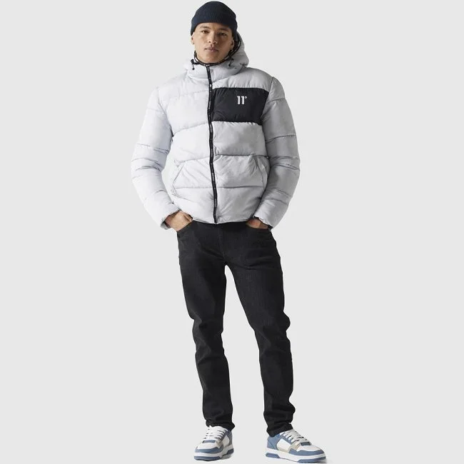 Chaqueta 11º Degrees Blanca y Negra...