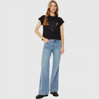 Camiseta Guess Negra Mujer... 2