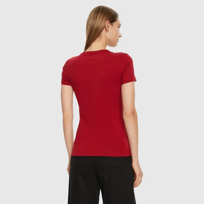 Camiseta Guess Roja Mujer