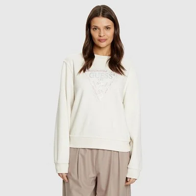 Sudadera Guess Blanca Mujer...