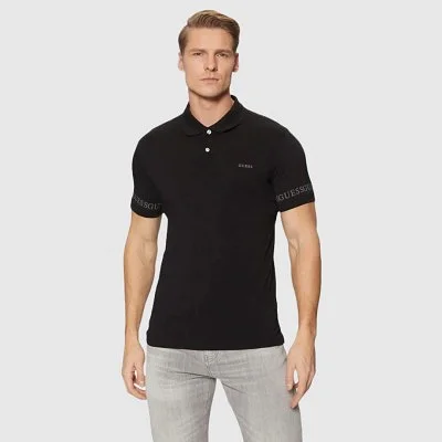 Polo Guess Negro Hombre