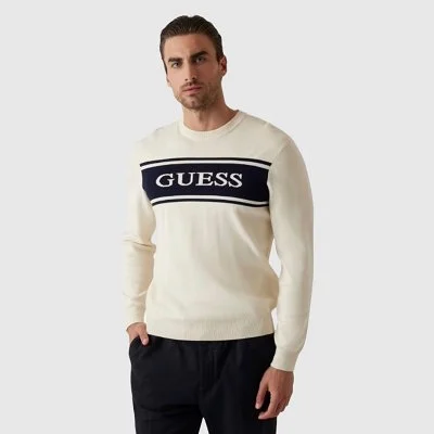 Jersey Guess Beige Hombre...