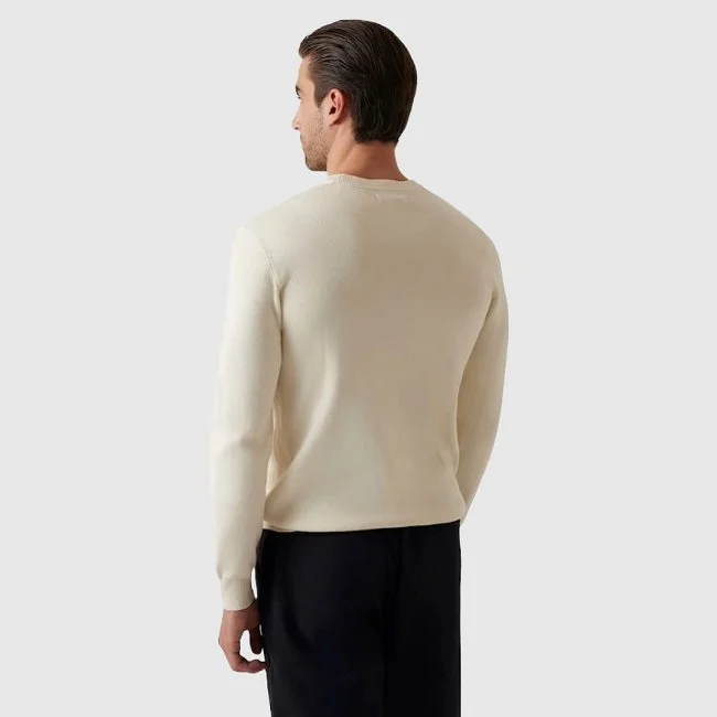 Jersey Guess Beige Hombre