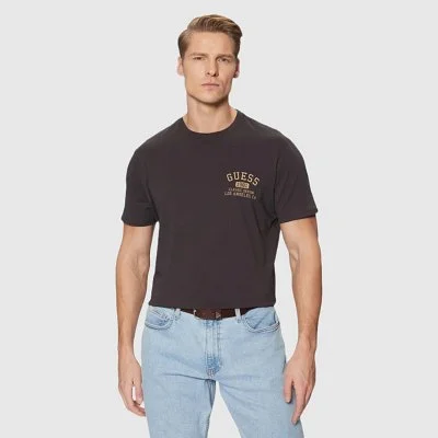 Camiseta Guess Hombre Negra...