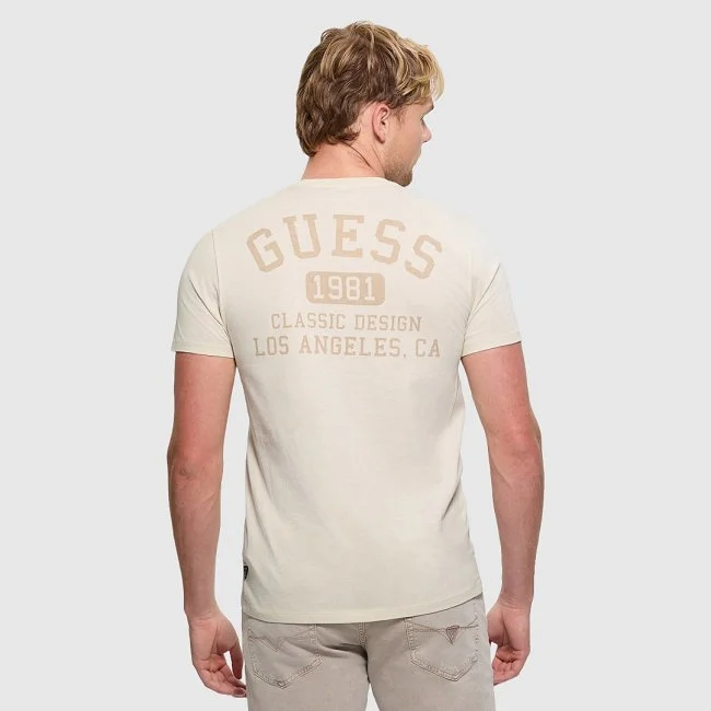 Camiseta Guess Blanca Hombre